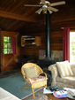 Showing the Fireplace